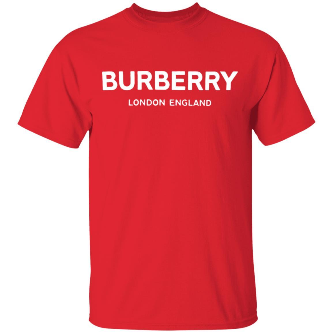 Burberry T Shirt - Red - NINONINE