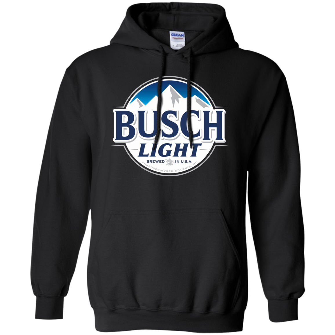 Busch Light Hoodie - Black / S - Sweatshirts