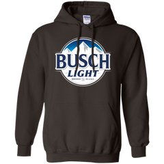 Busch Light Hoodie - Dark Chocolate / S - Sweatshirts