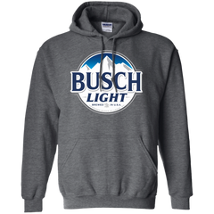 Busch Light Hoodie - Dark Heather / S - Sweatshirts