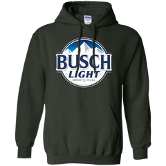 Busch Light Hoodie - Forest Green / S - Sweatshirts