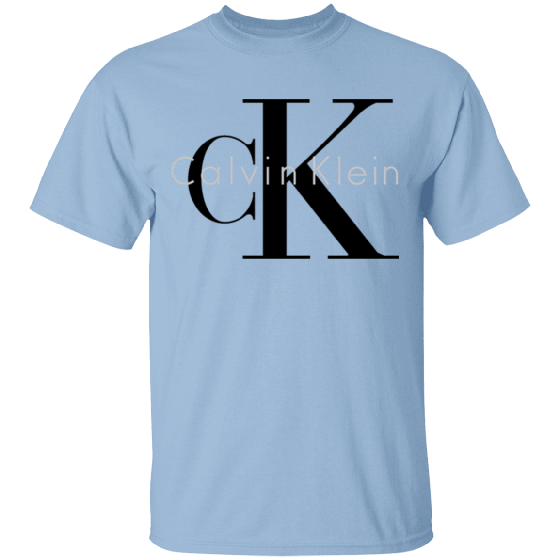 Calvin Klein T Shirt Light-Light Blue-S-NINONINE