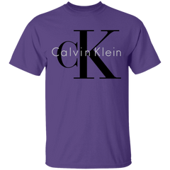 Calvin Klein T Shirt Light-Purple-S-NINONINE