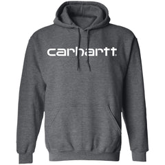 Carhartt Hoodie Logo - Dark Heather - NINONINE