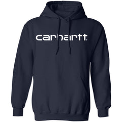 Carhartt Hoodie Logo - Navy - NINONINE