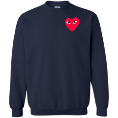 Cdg Sweatshirt Sweater - Navy - Shipping Worldwide - NINONINE