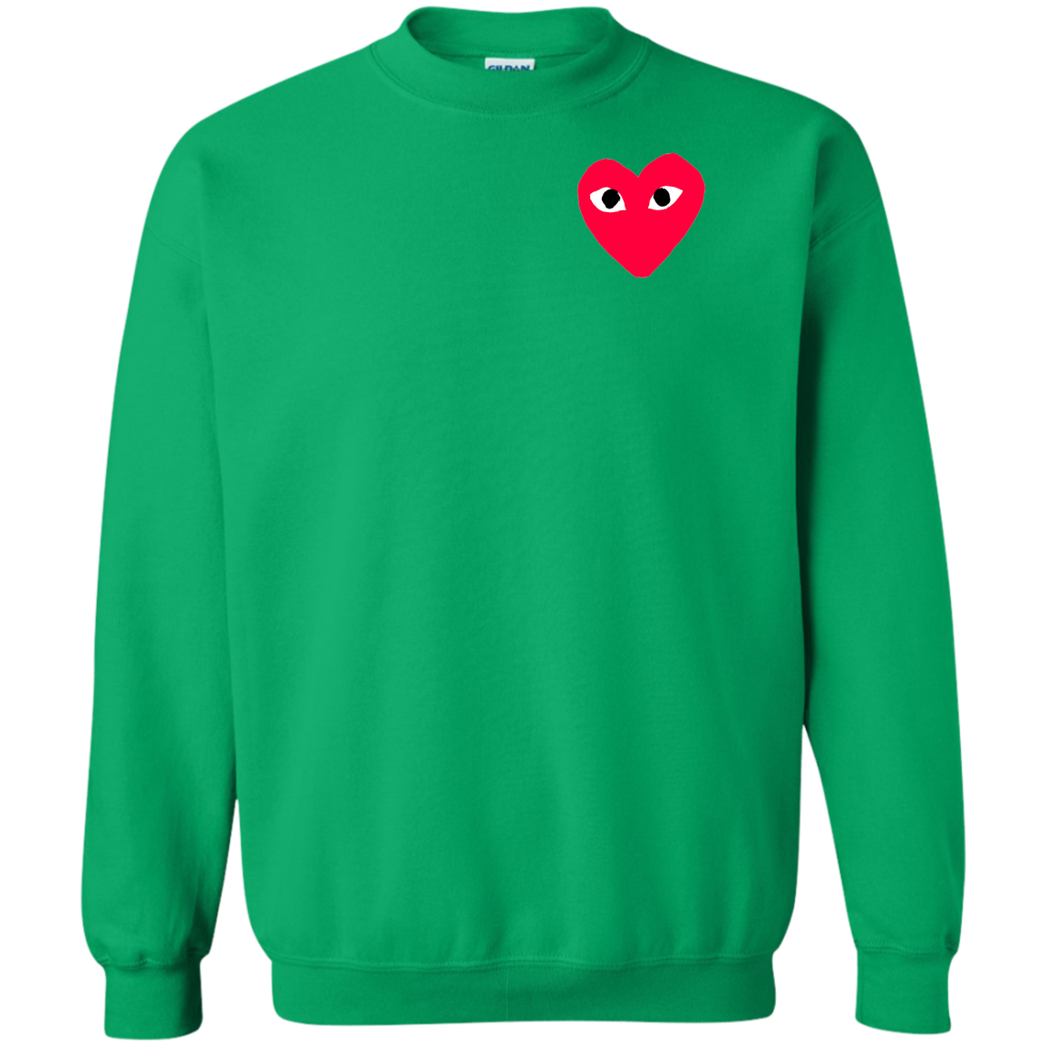 Cdg Sweatshirt Sweater - Irish Green - Shipping Worldwide - NINONINE