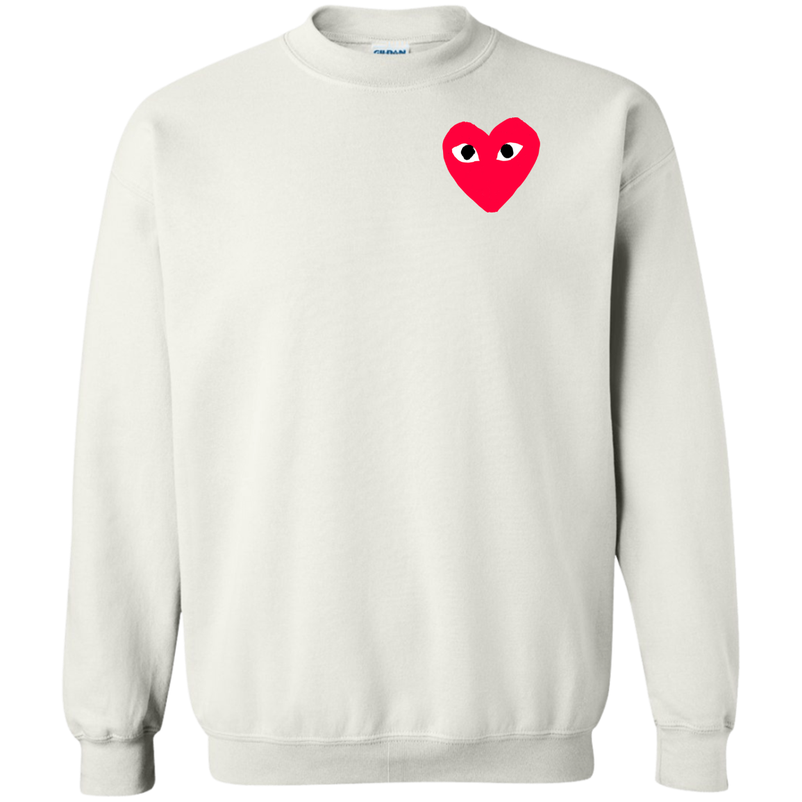 Cdg Sweatshirt Sweater - White - Shipping Worldwide - NINONINE