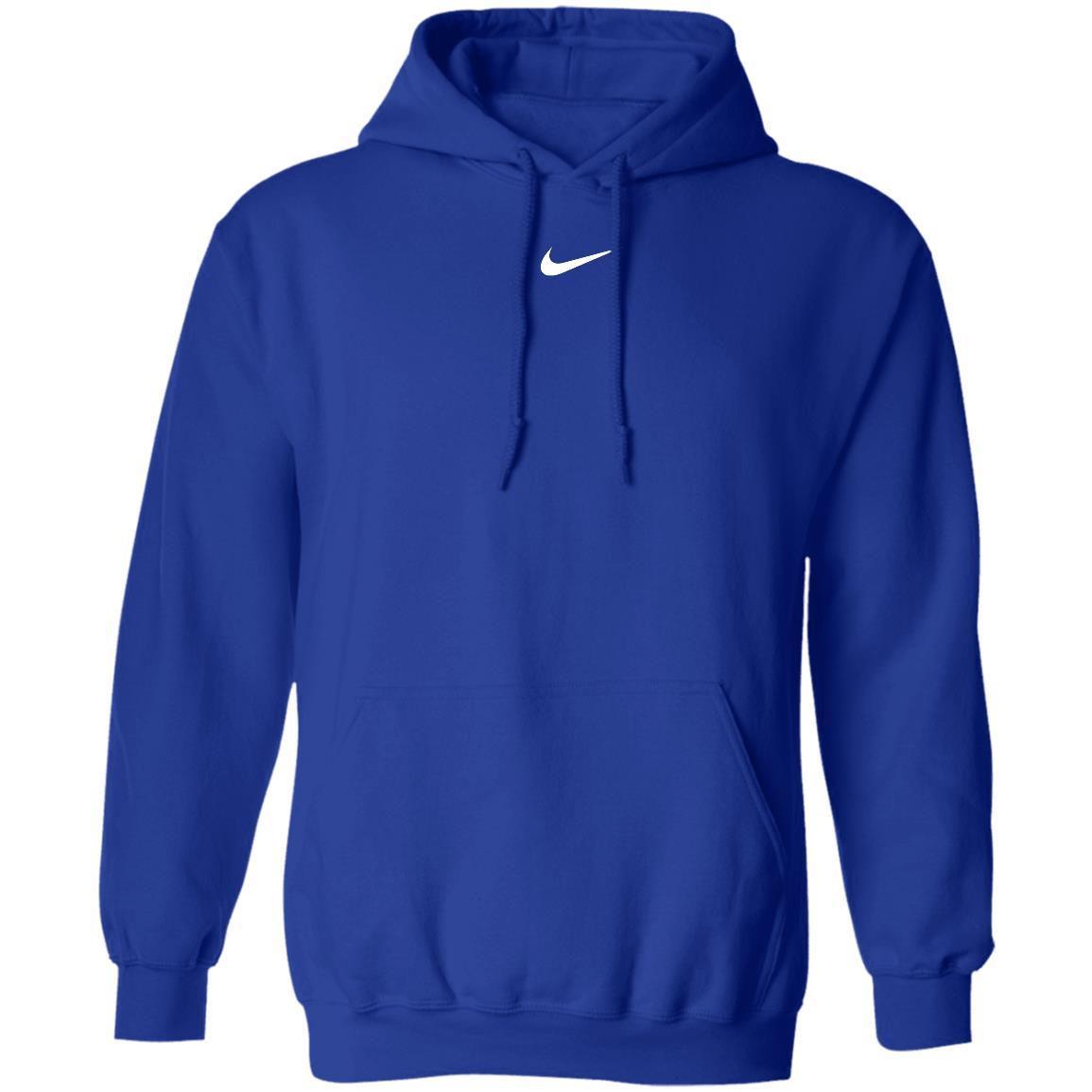 Center Swoosh Nike Hoodie - Royal - NINONINE