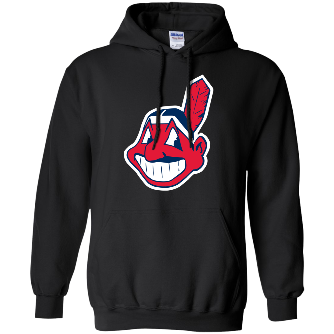 Cleveland Indians Hoodie - Black / S - Sweatshirts