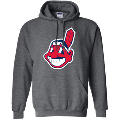 Cleveland Indians Hoodie - Dark Heather / S - Sweatshirts