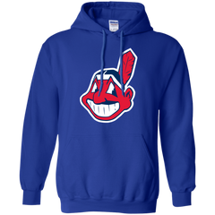 Cleveland Indians Hoodie - Royal / S - Sweatshirts