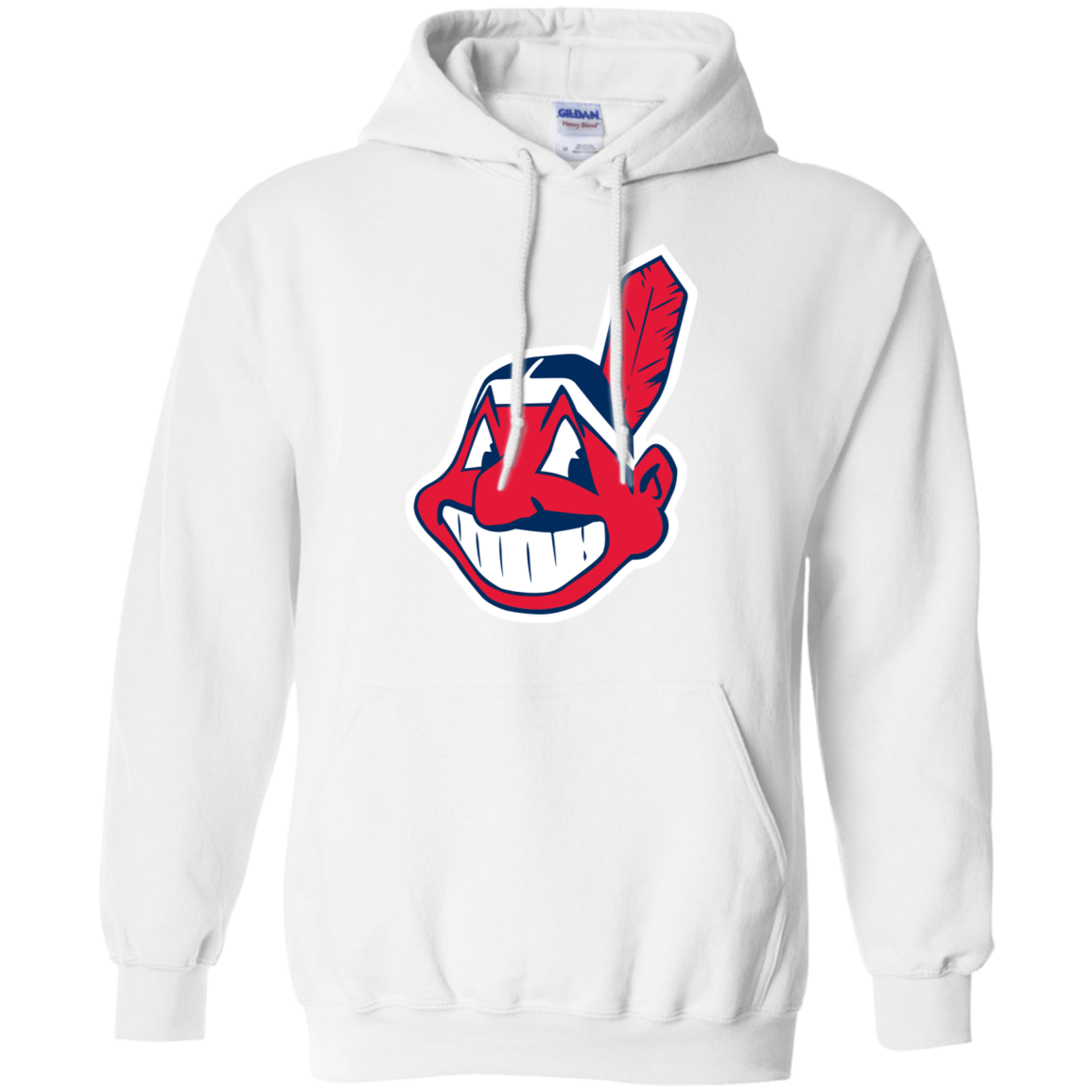 Cleveland Indians Hoodie - White / S - Sweatshirts