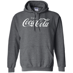 Coca Cola Hoodie - Dark Heather / S - Sweatshirts