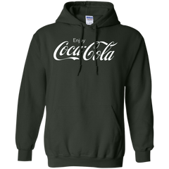 Coca Cola Hoodie - Forest Green / S - Sweatshirts