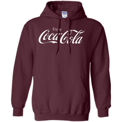 Coca Cola Hoodie - Maroon / S - Sweatshirts