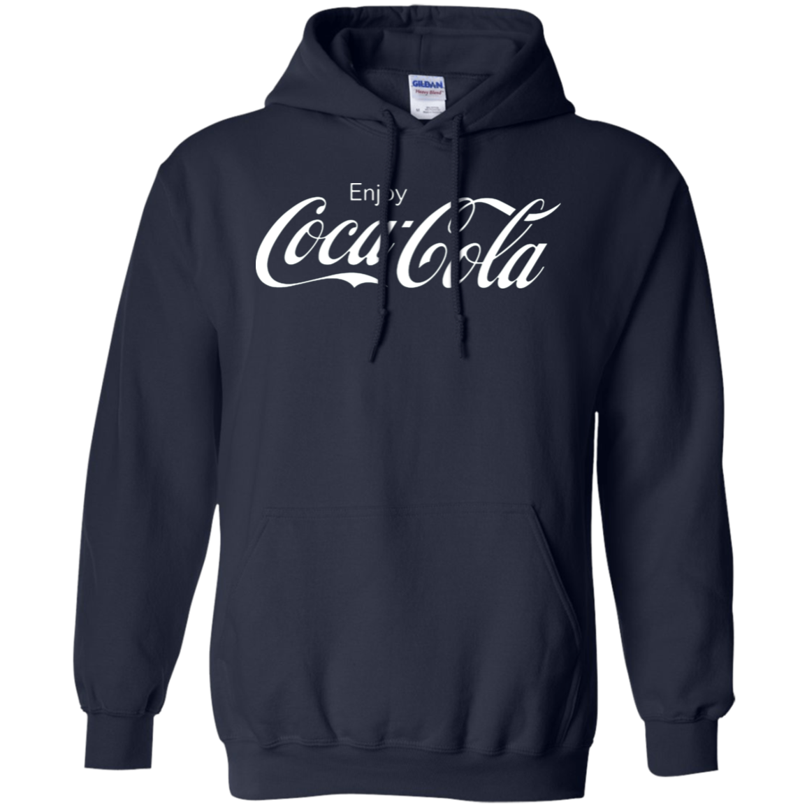 Coca Cola Hoodie - Navy / S - Sweatshirts