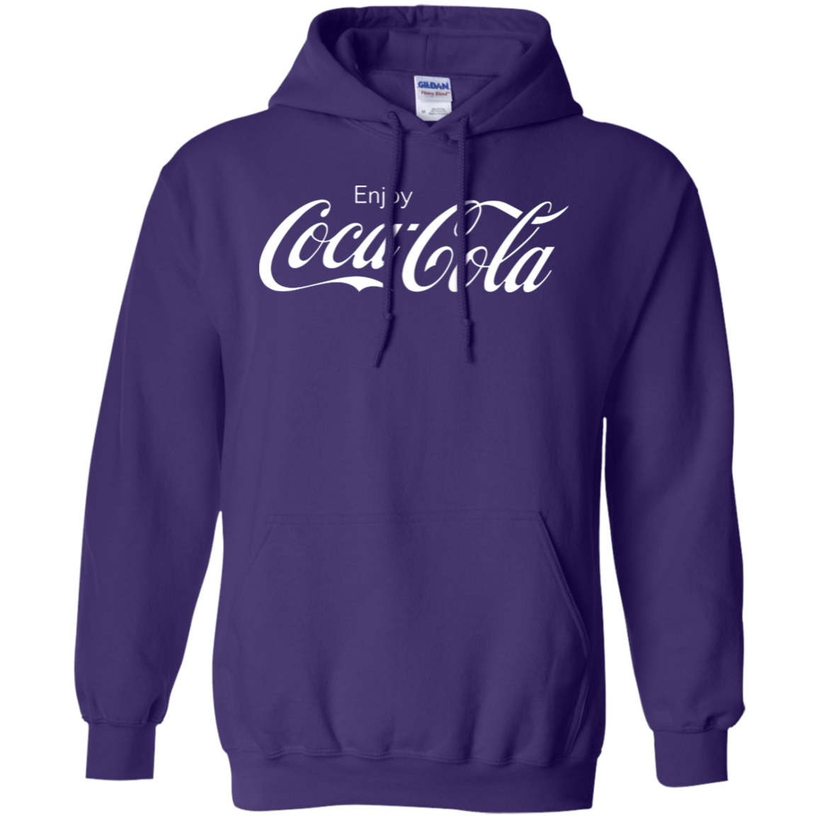 Coca Cola Hoodie - Purple / S - Sweatshirts