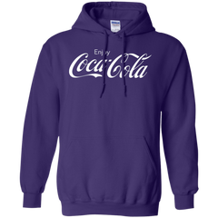 Coca Cola Hoodie - Purple / S - Sweatshirts