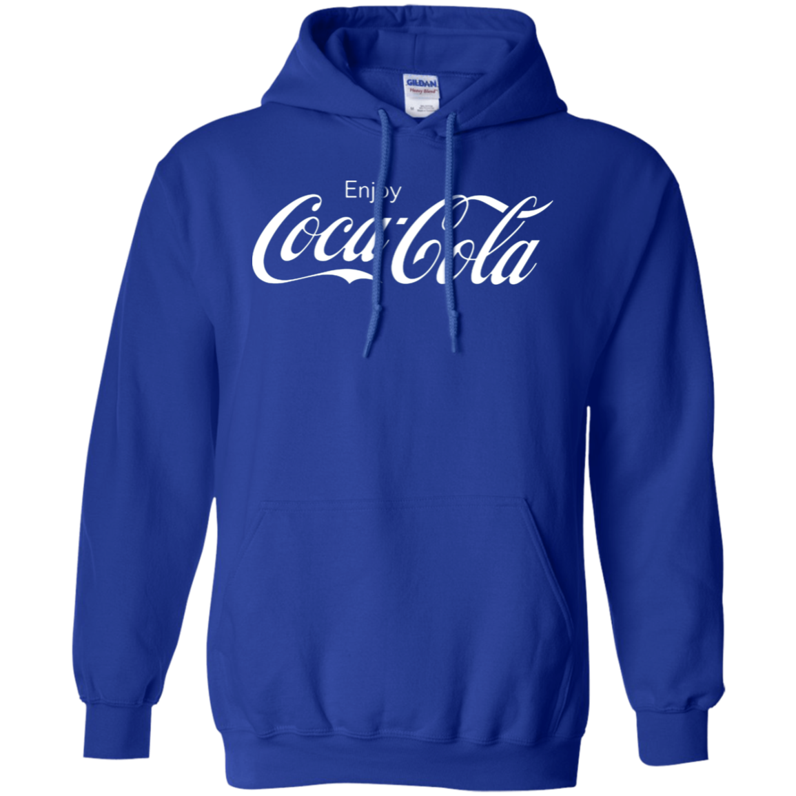 Coca Cola Hoodie - Royal / S - Sweatshirts