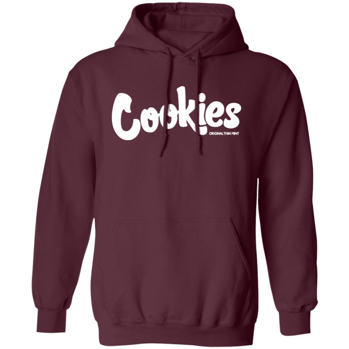 Cookies Hoodie - Maroon - NINONINE