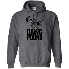 Dawg Pound Hoodie - Dark Heather / S - Sweatshirts