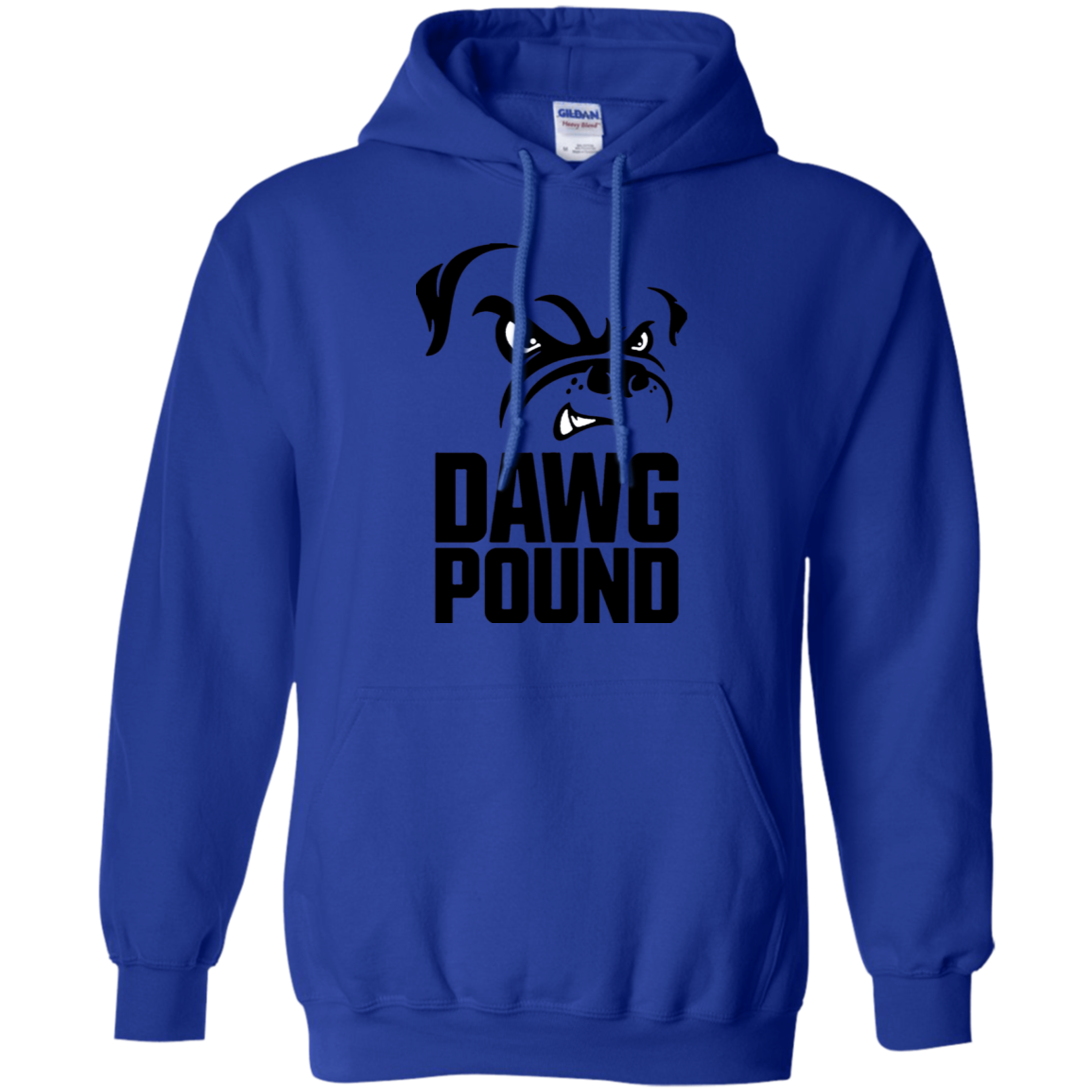 Dawg Pound Hoodie - Royal / S - Sweatshirts