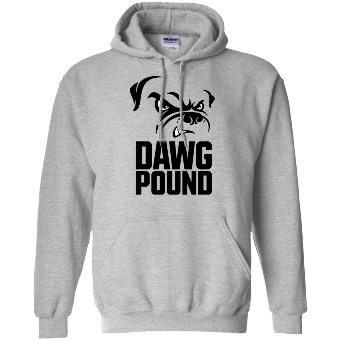 Dawg Pound Hoodie - Sport Grey / S - Sweatshirts