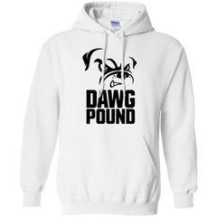 Dawg Pound Hoodie - White / S - Sweatshirts