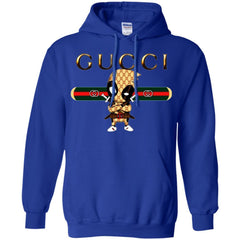 Deadpool Gucci Hoodie - Royal / S - Sweatshirts