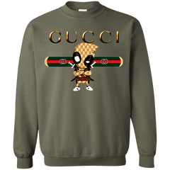 Deadpool Gucci Sweater - Military Green / S - Sweatshirts