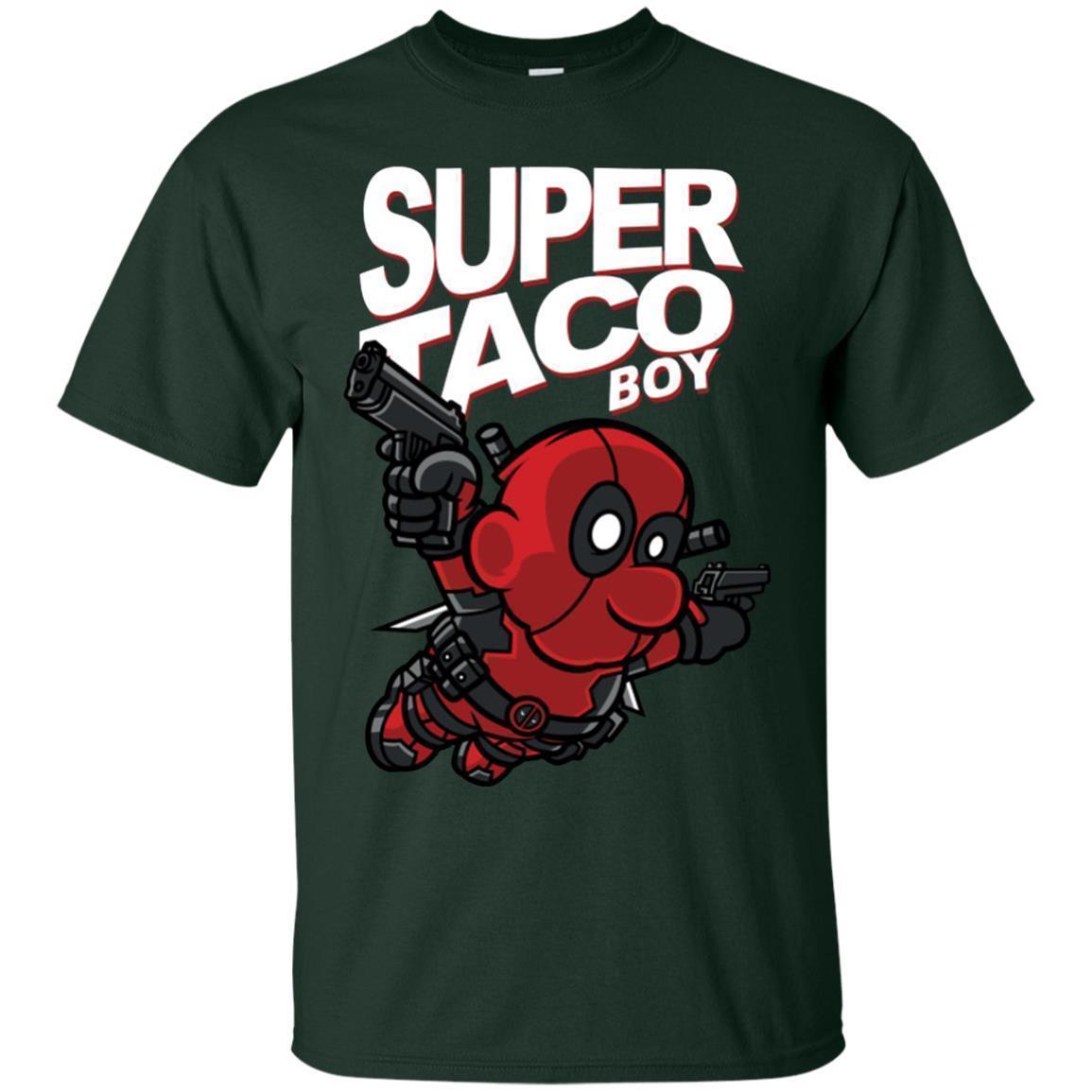 Deadpool Taco Shirt Super Taco Boy - NINONINE