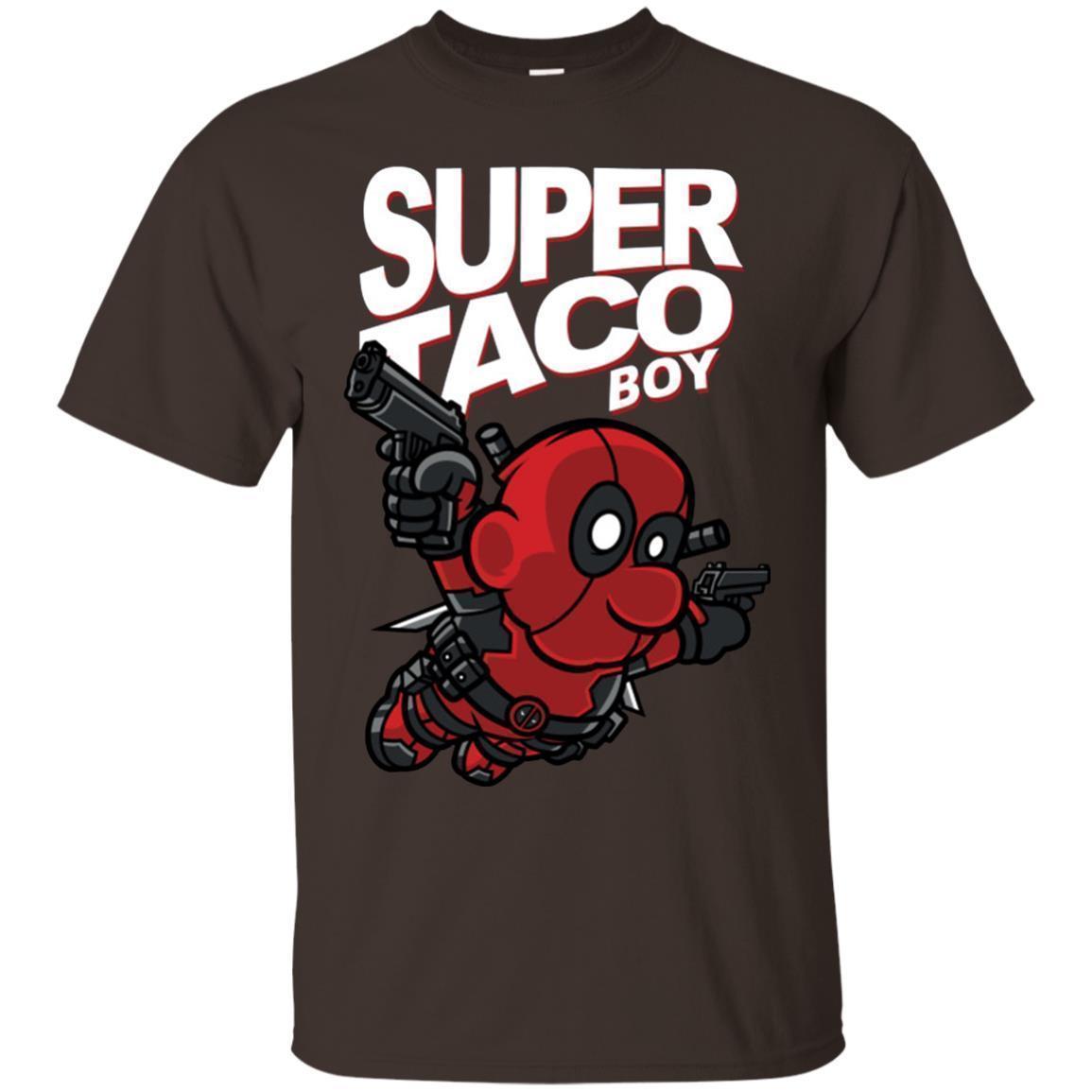 Deadpool Taco Shirt Super Taco Boy - NINONINE