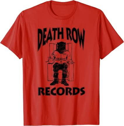 Death Row Records Shirt-Red-S-NINONINE