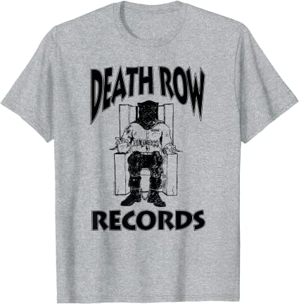 Death Row Records Shirt-Sport Grey-S-NINONINE