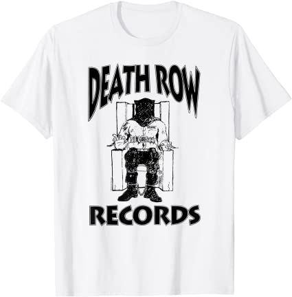 Death Row Records Shirt-White-S-NINONINE