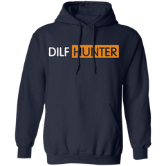 Dilf Hunter Hoodie-Navy-S-NINONINE