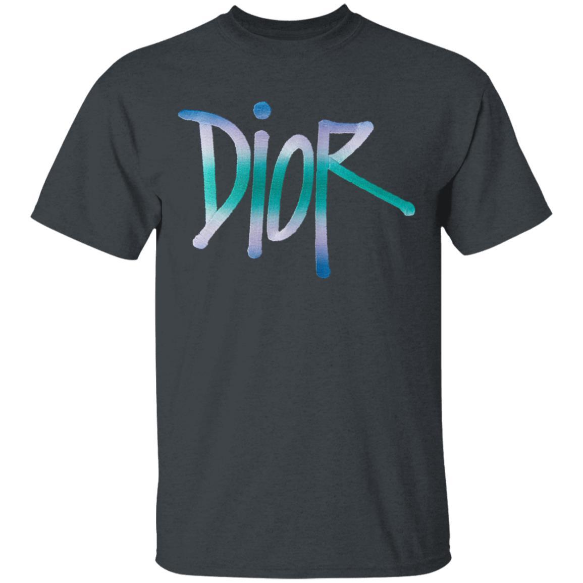 Dior T Shirt - Dark Heather - NINONINE