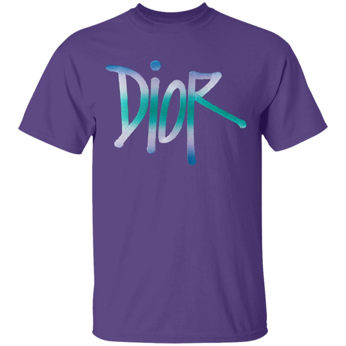 Dior T Shirt - Purple - NINONINE