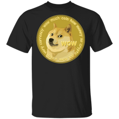 Dogecoin Shirt-Black-S-NINONINE