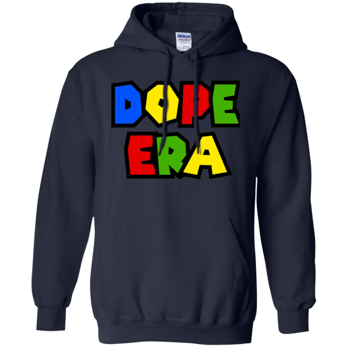 Dope Era Hoodie - Navy / S - Sweatshirts