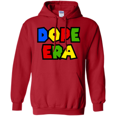 Dope Era Hoodie - Red / S - Sweatshirts