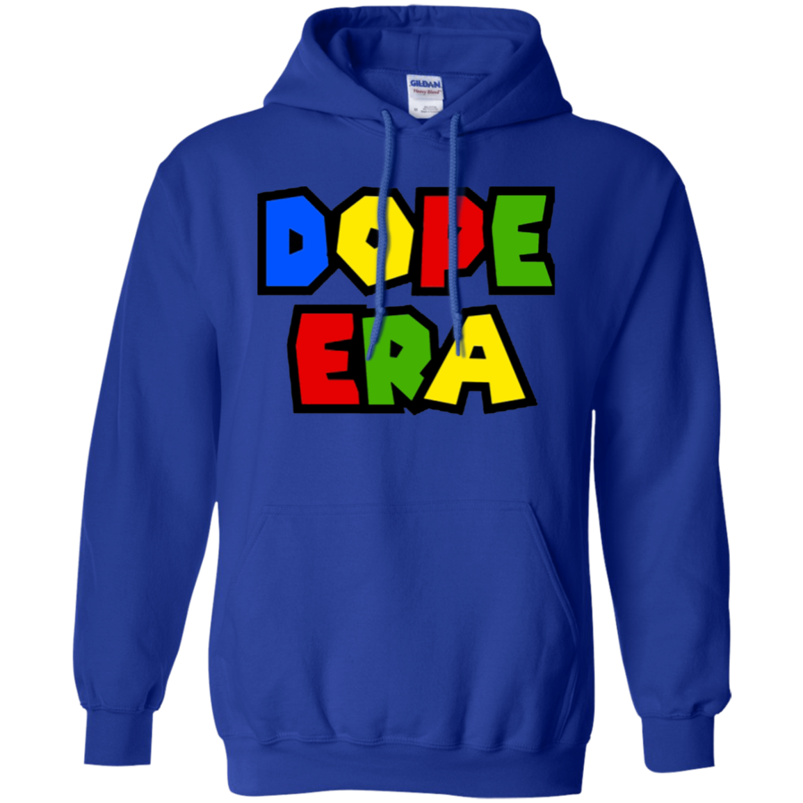 Dope Era Hoodie - Royal / S - Sweatshirts