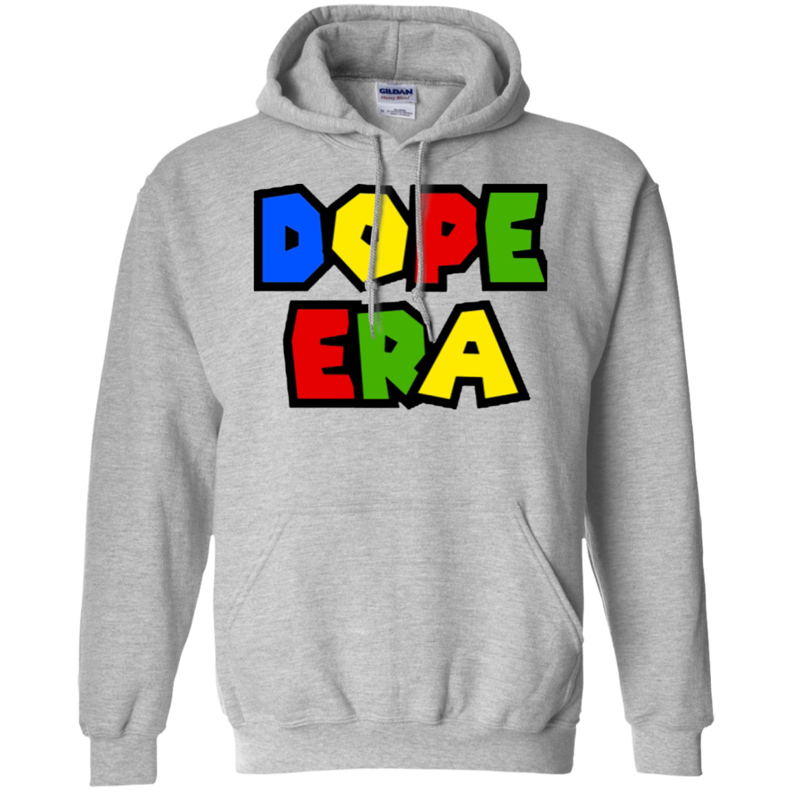 Dope Era Hoodie - Sport Grey / S - Sweatshirts