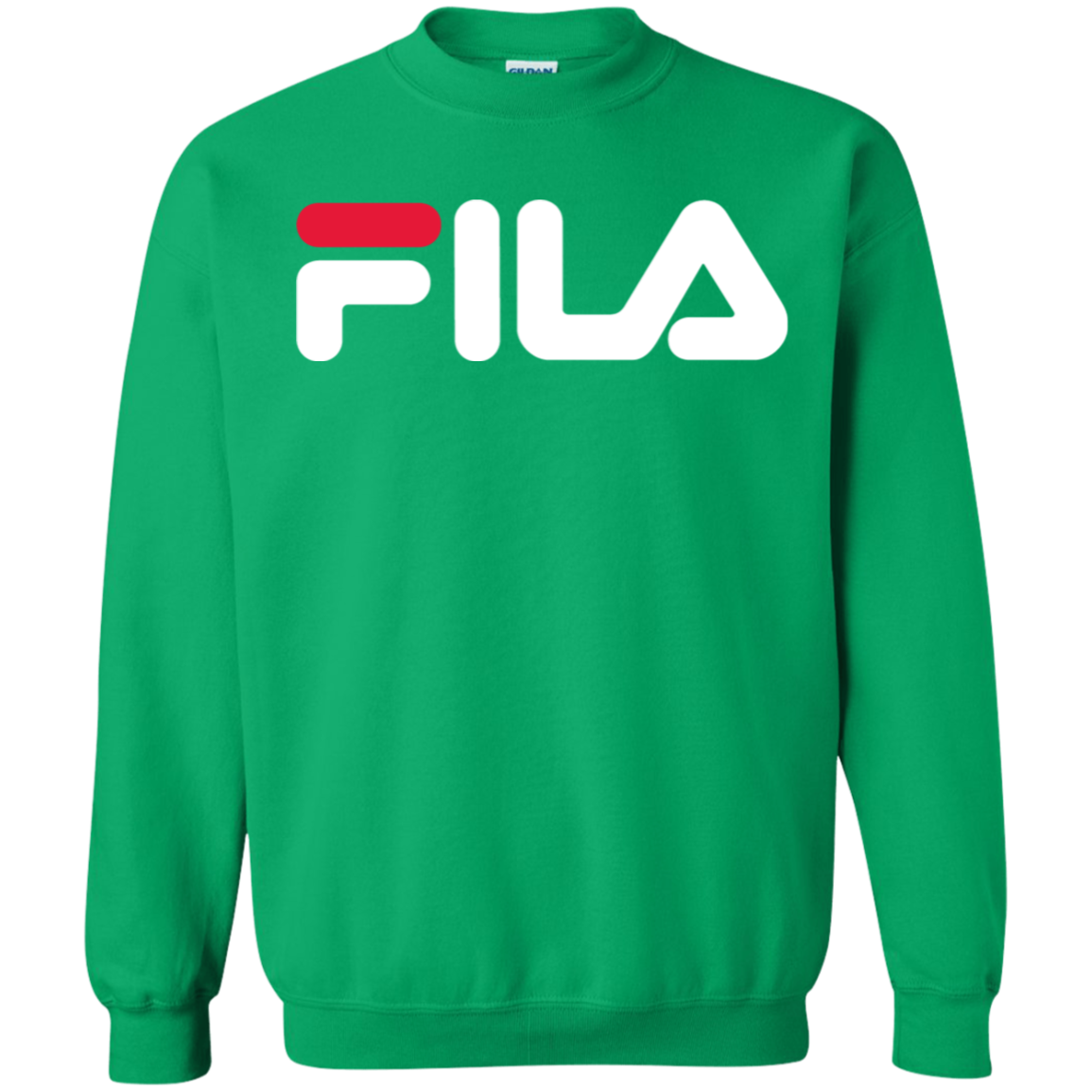 Fila Sweater Red White Logo - NINONINE