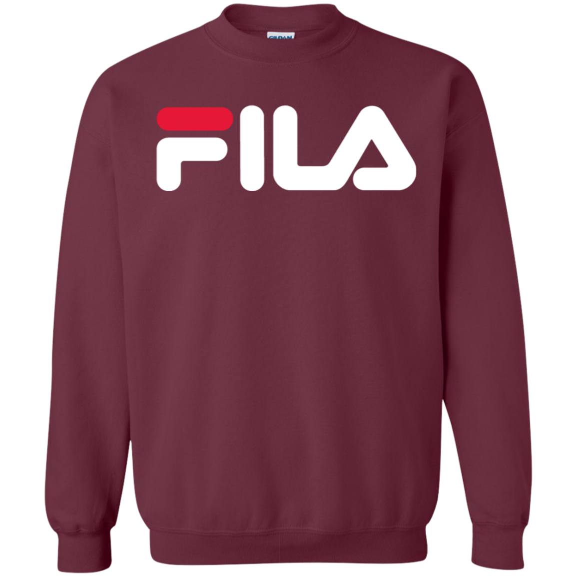 Fila Sweater Red White Logo - NINONINE