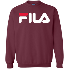 Fila Sweater Red White Logo - NINONINE