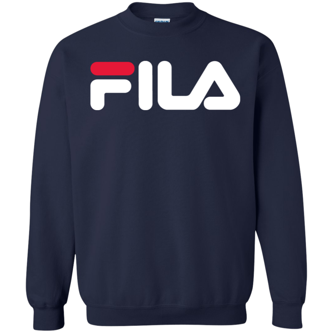 Fila Sweater Red White Logo - NINONINE