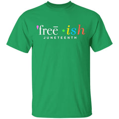 Freeish Juneteenth Shirt - Irish Green - NINONINE