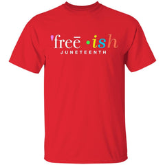 Freeish Juneteenth Shirt - Red - NINONINE